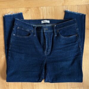 Madewell 9” mid rise skinny jean